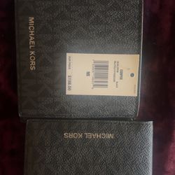 Michael Kors wallet and card holder