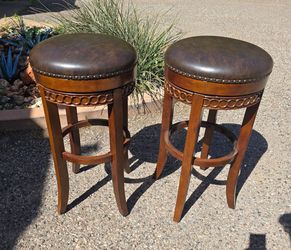 Set Of Barstools & Perfect Home Large Planters
