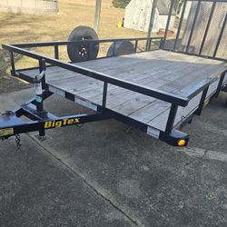 2025 7x14 Big Tex Landscaping Trailer 
