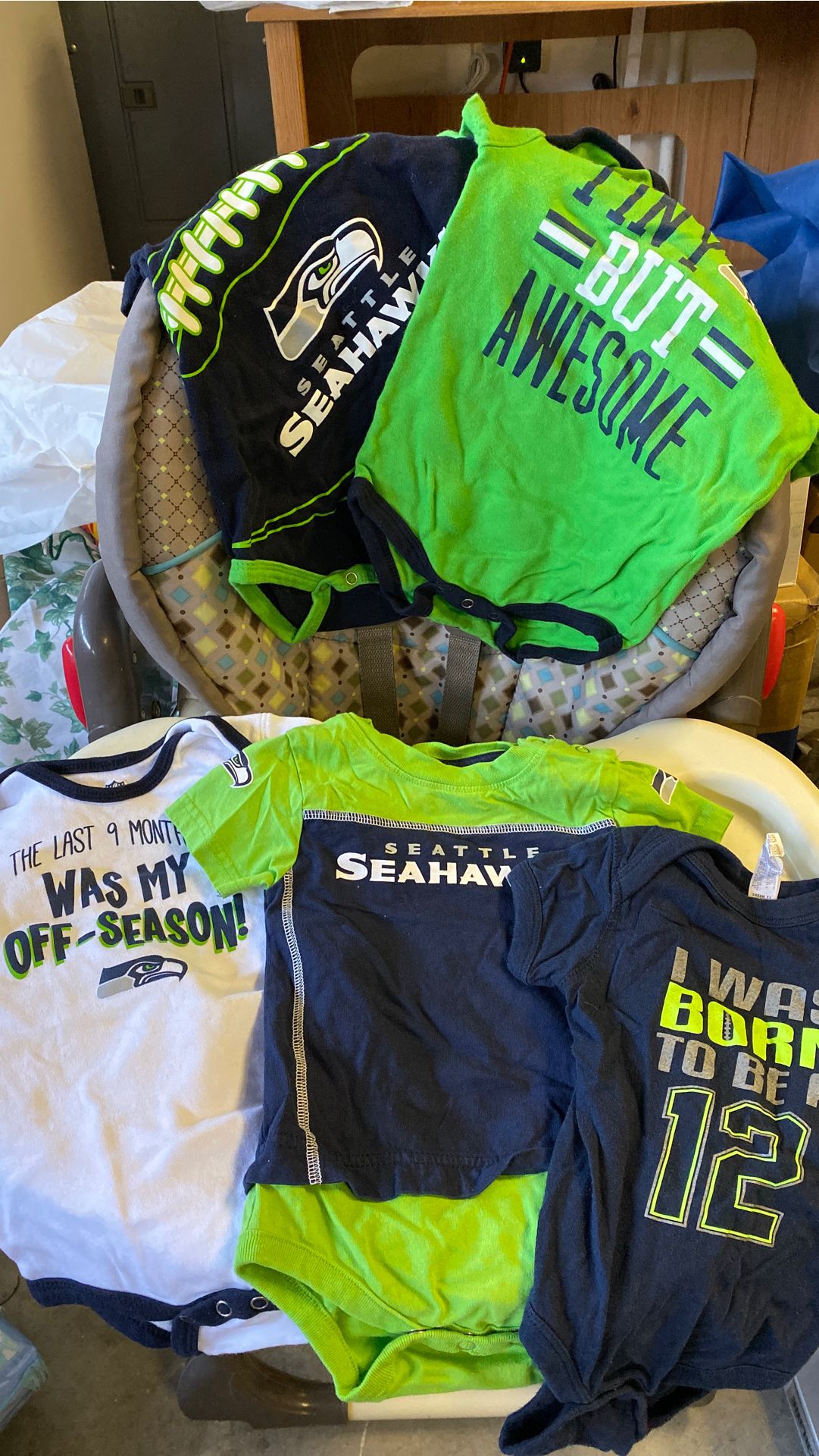 Seahawks onesies