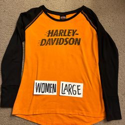 Harley-Davidson Women's Long Sleeve Shirt Large