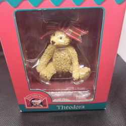 Theodore Teddy Ornament 