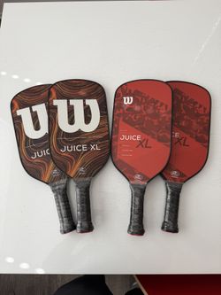 Wilson Juice XL Pickleball Paddles - Set of 4 - AS IS