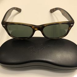 Ray-Ban RB2132 Tortoise Wayfarer Sunglasses