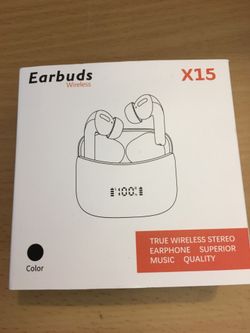 Veatool X15 Wireless Bluetooth Earbuds – Brand NEW– Never Used