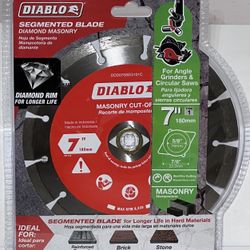 DIABLO 7 in. Diamond Segmented Masonry Cut Off