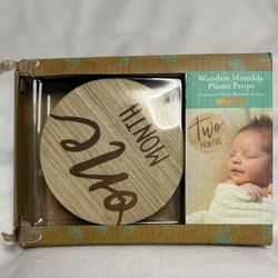 Wooden Monthly Props