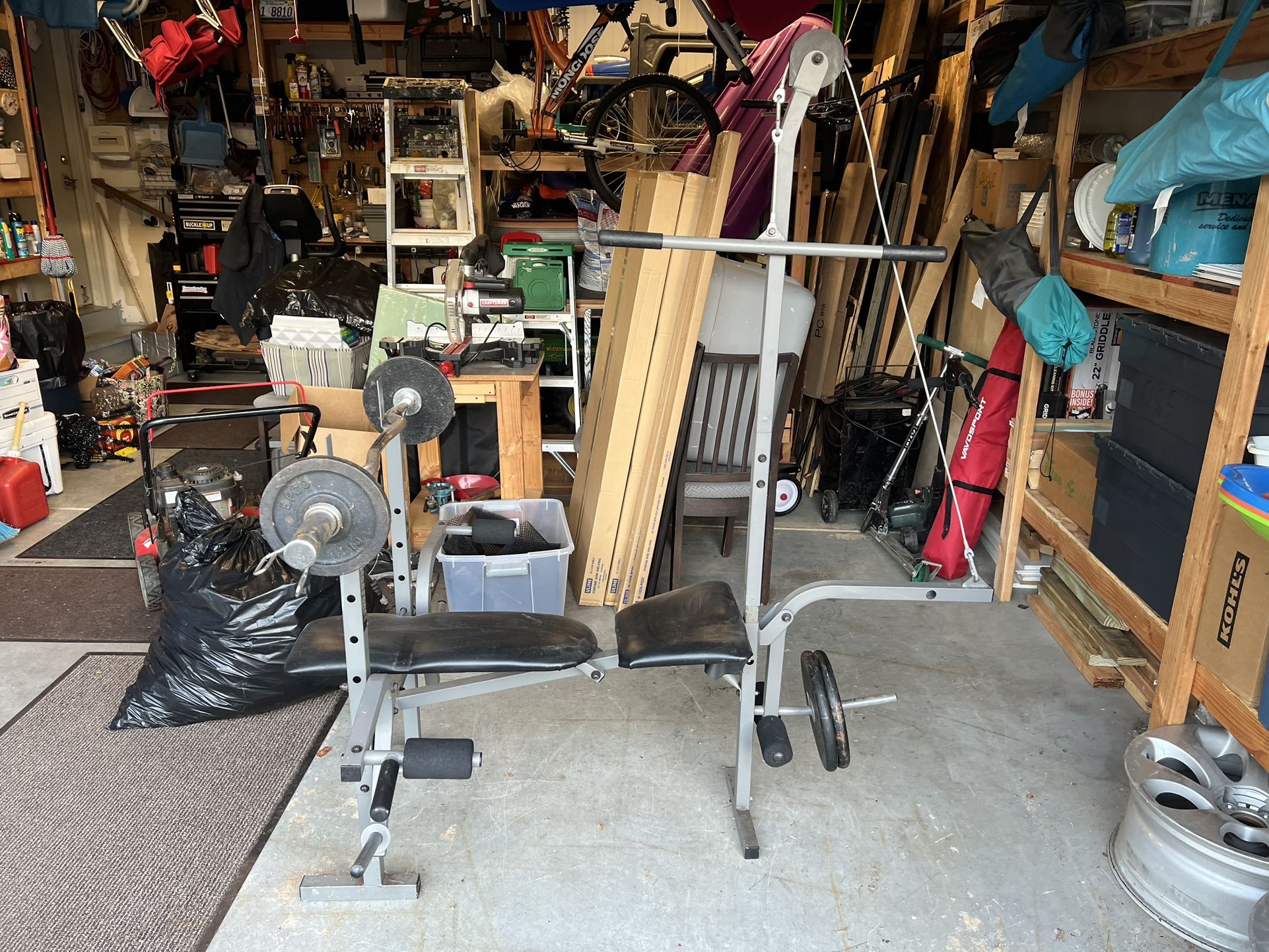 Legacy Weight Bench & Weights