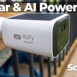 Anker EUFY 2K WiFi, AI face motion, Solar Power