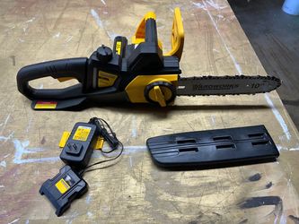 Yardworks 10-inch 20V Cordless Chainsaw