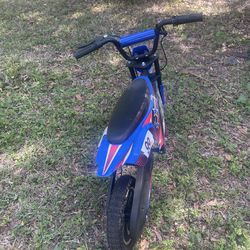 M8TRX Blue 24V Electric Dirt Bike