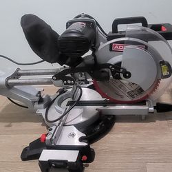 ADMIRAL 12" DUAL-BEVEL SLIDING COMPOUND MITER SAW WITH LED AND LASER GUIDE