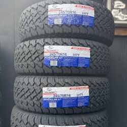 245/70/16 Atlander Roverclaw All Terrain New Tires All 4 Installed And Balanced Included Llantas Nuevas 