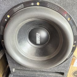 SUNDOWN AUDIO SUBWOOFER 