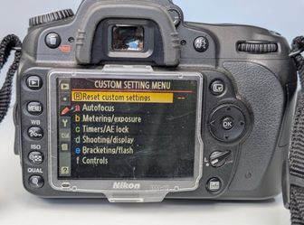 Nikon D90 DSLR camera