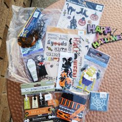 Halloween 🎃scrapbooking Items