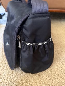 Emporio Armani diaper bag
