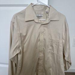 Joseph Abboud non-iron Dress Shirt Men’s Size 17 (36-37) regular fit