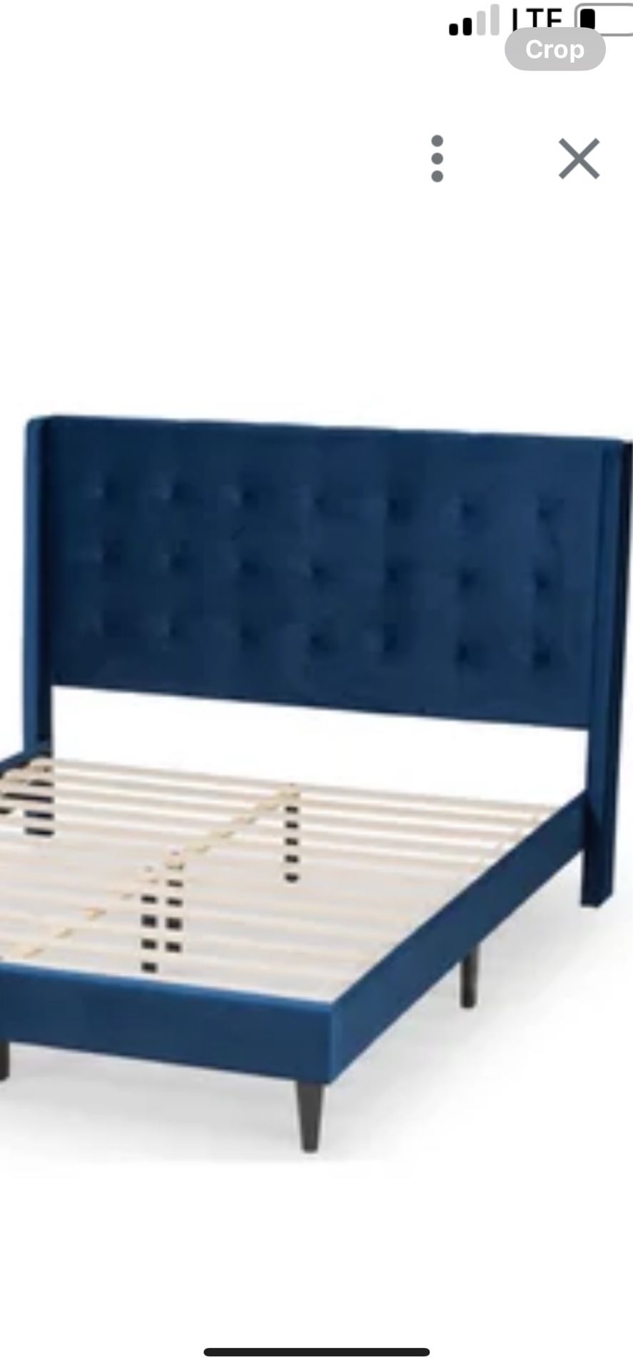 All New Zinus  Bed In Box Queen Bed Frame 