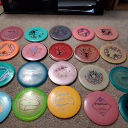 20 Various Disc Golf Discs