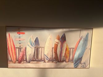 Surfboard print
