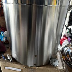 Kettle Stockpot Stainless Steel 180quarts