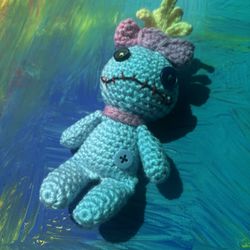 Crochet Scrump Keychain