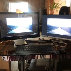Computer Monitor Hp 24ea ....Ignore Mac Dell Desktop