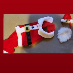 Santa Costume For Medium Dog