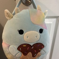 Squishmallows Caedia the Cow Treat Pail Plush