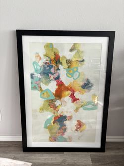 Large Canvas Painting, Modern Canvas wall art, Abstract Artwork 43”x31”