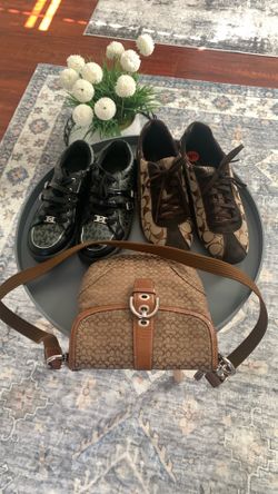Coach Crossbody Purse, Coach Sneakers & Michael Kors Sneakers