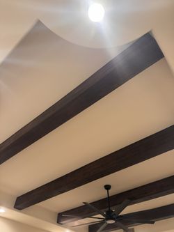 16ft Faux Wood Beam 7.5” By 9.5” Deep.