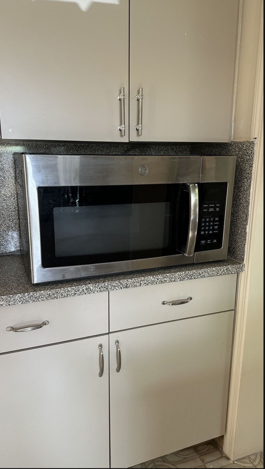 GE Microwave Like New for only $180. $650 MSRP.