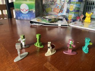 Minecraft Metal Figures Collectibles 