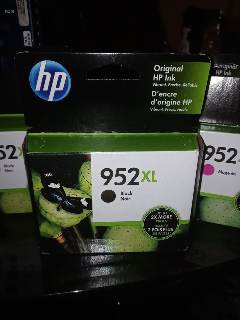Hp ink cartridges 952xl black