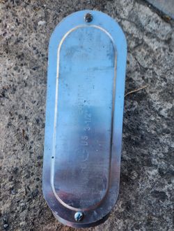 Electrical Conduit Body Cover Plate 4"