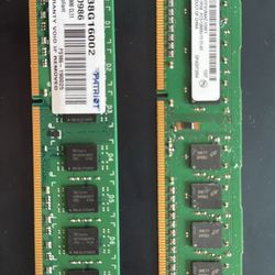 8 GB + 4 GB DDR3 RAM