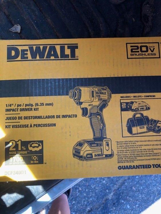 Impact Brand New DeWalt