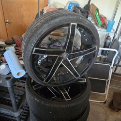 22in Rims Off Ford Ranger 