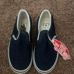Brand new kids vans slip ons (size 12)