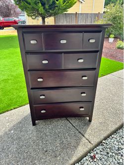 Real Wood Chest of Drawers