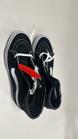 Vans Sk8-Hi black-and-white high-top sneakers