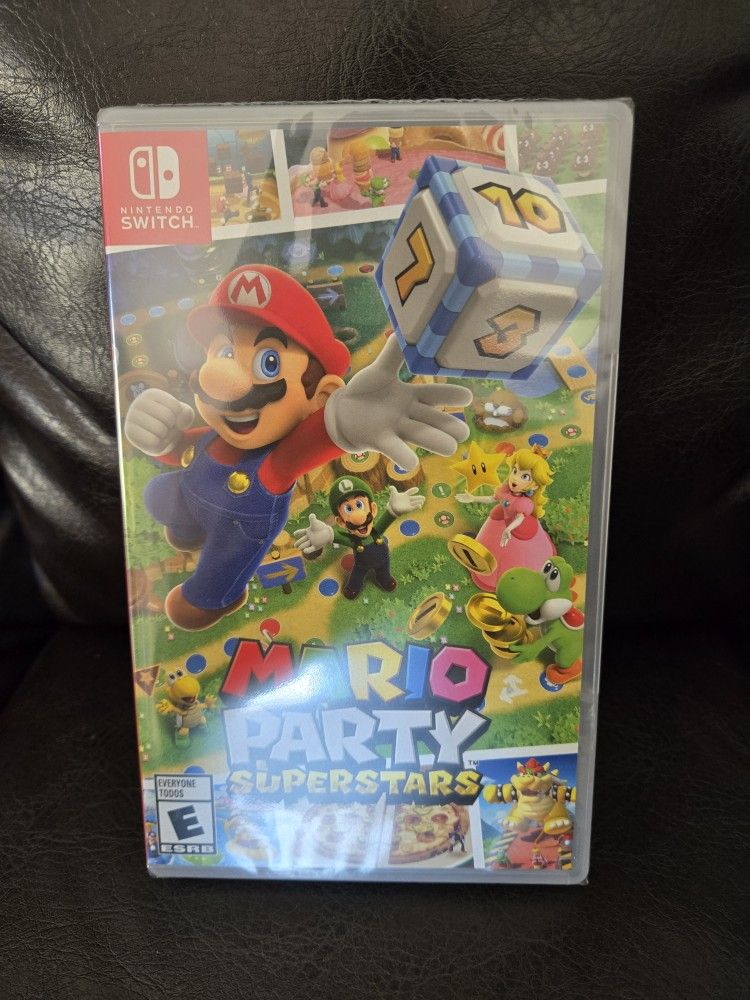 New Sealed Mario Party Superstars Nintendo Switch Game