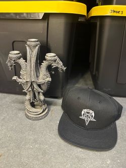 BLVCKSCVLE HAT & DRAGON CANDLE HOLDER BUNDLE