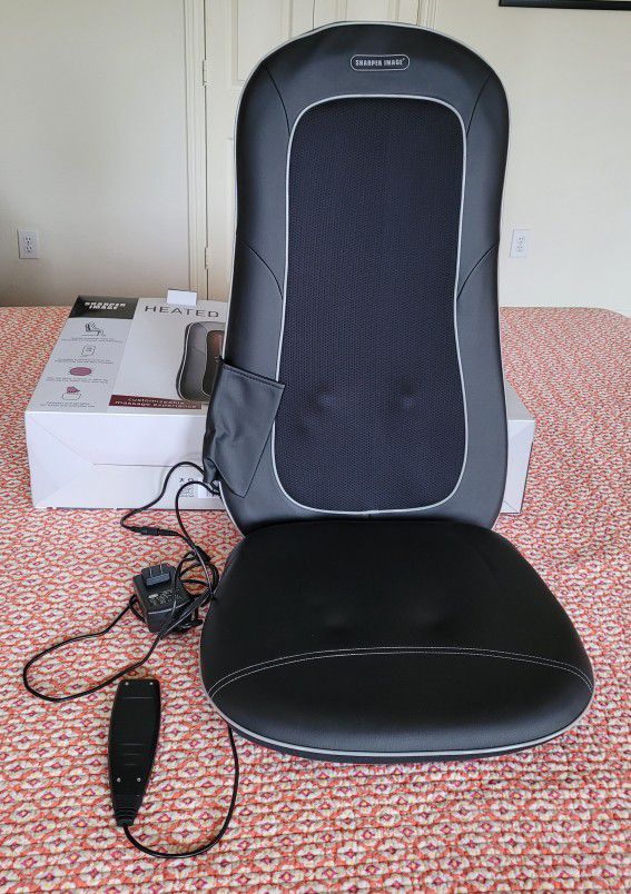 Sharper Image Heated Shiatsu massage seat