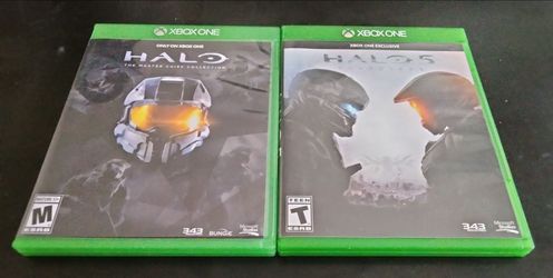 Halo Master Chief Collection and Halo 5 (Xbox One) for sale