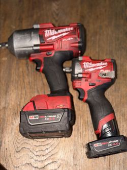 Milwaukee 1/2 Inch M12 & Gen 2 Stubby & M18 Impact Wrenches