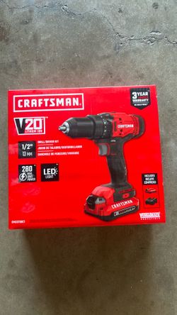 Craftsman Drill kit with battery and charger