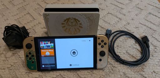 Nintendo Zelda OLED switch